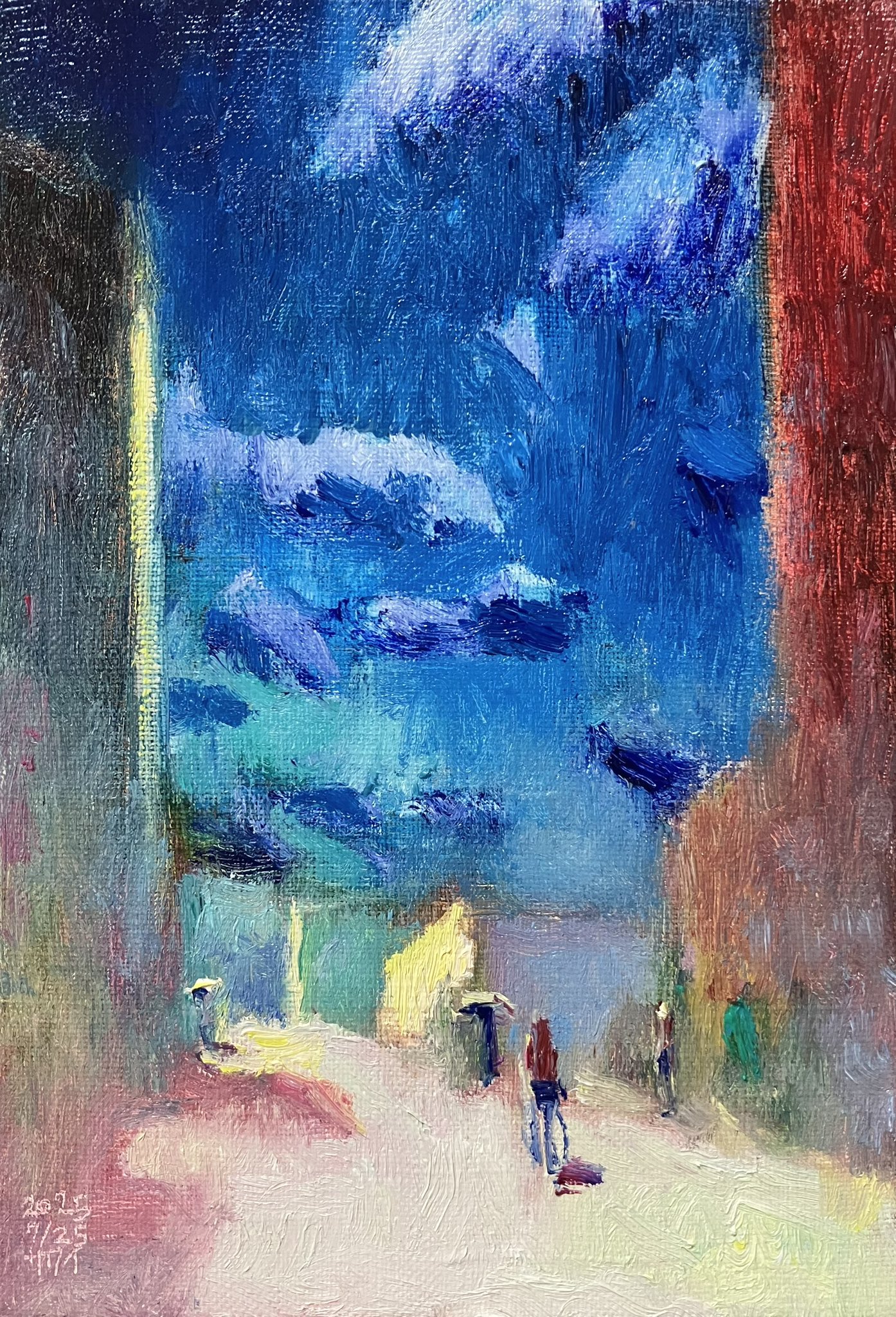 ブルージュ風景画1 ブルージュ風景画1