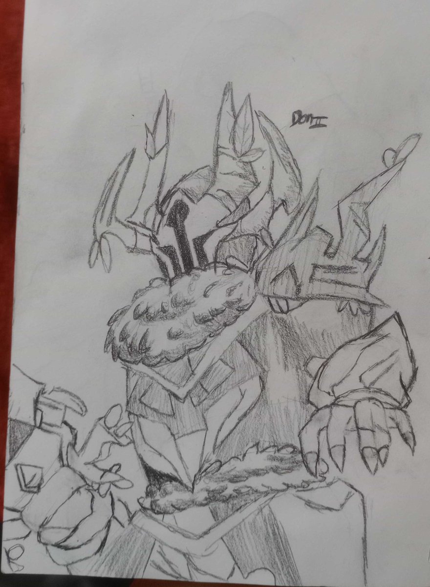 DonDaSequel's tweet image. &quot;When you cross his path, it will be in your best interest to yield. Lest the oak tastes your wretched blood.&quot; 85/100 
@MrCartoonistGuy