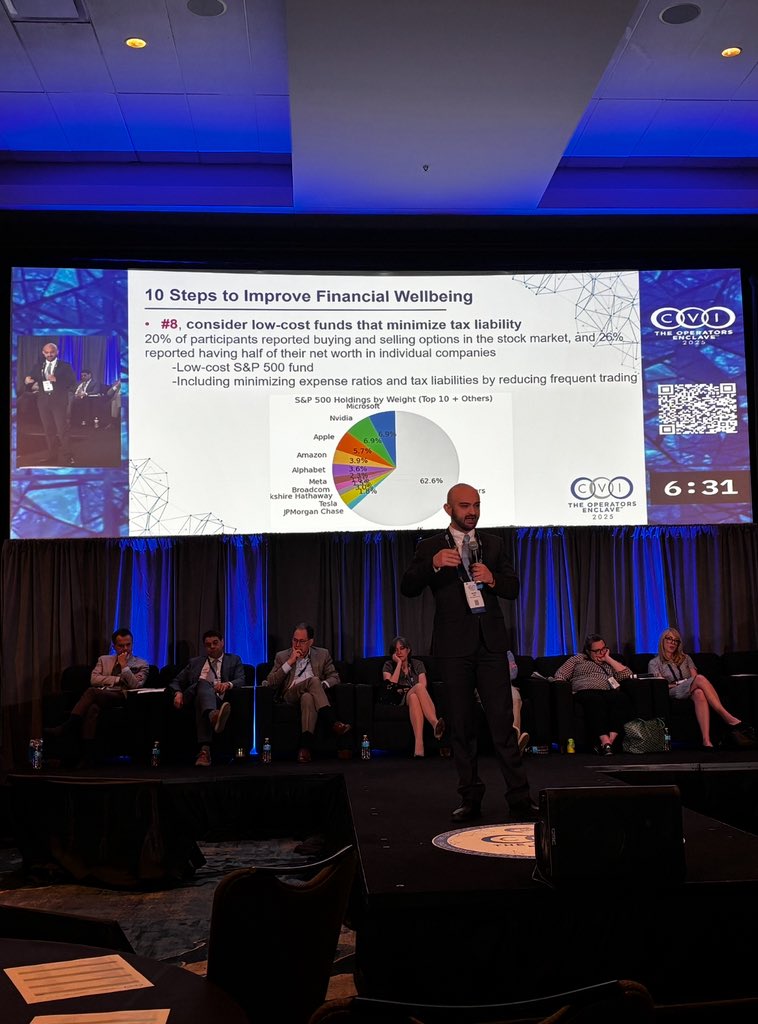 BahadirSimsekMD's tweet image. Presented on financial wellbeing for cardiologists at @cvinnovations — grateful for the amazing opportunity and the exciting meeting.