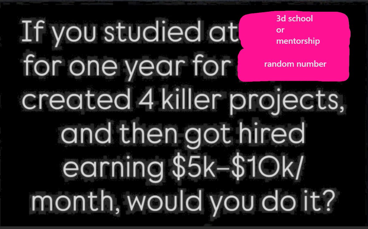 nimlot26's tweet image. I woke up to another game character art mentor posting this question on social media... and ofc I got triggered.

After 26 years in the industry and after I&apos;ve been mentoring artists for as long as I&apos;ve had 3d knowledge and as my main job for the last 8 years... I just need you…