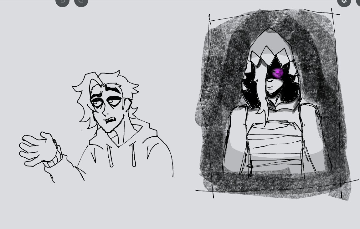 gayfortnite19's tweet image. these jinx doodles I did a frew nights ago they're both dogshit tho I don't like it