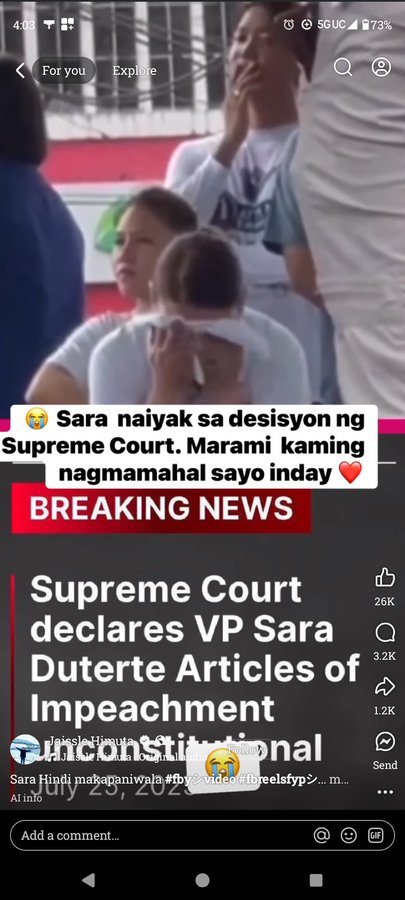 This is a major win for VP Sara👊🏽💚