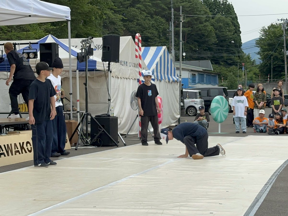 tazawako's tweet image. 【ストリートダンスアカデミー iLLSTUDIO】
次世代のBBOY.BGIRLを育成するプロジェクトに日本全国の中から選出された4名のうちのひとりBBOY HaLuTo(仙北市)、
ユースオリンピック強化選手に選出された戸澤優香選手(仙北市)も!!
#423m
#仙北市
#田沢湖
#たざわ湖龍神まつり