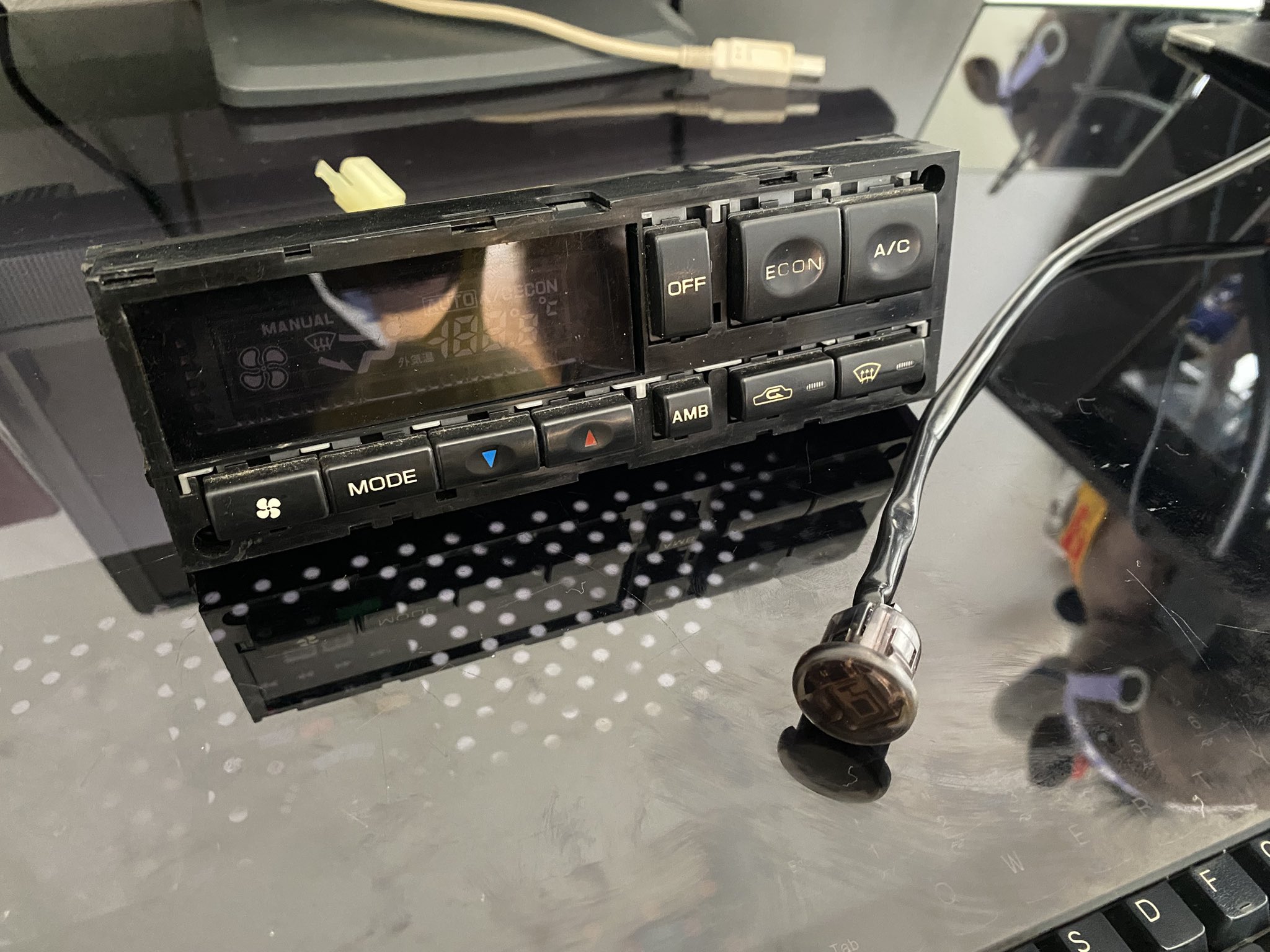 断捨離　E36エアコンコントロールユニット2個　動作未確認 断捨離様専用 E36エアコンコントロールユニット2個 動作未確認