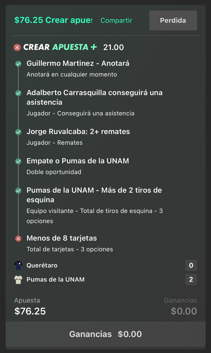 Omar_UMTH13's tweet image. Perdí por una tarjeta al 95 jajaja 🫠