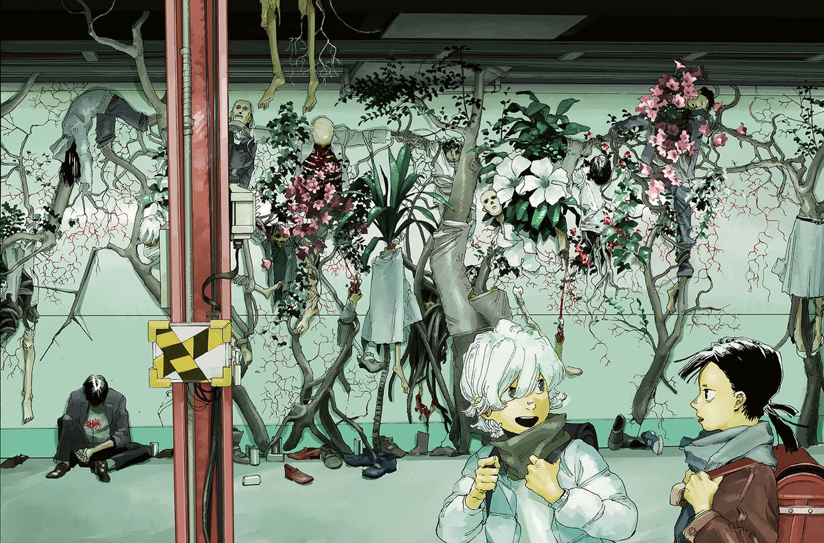 foolnight1's tweet image. 🌱週末に読むなら『フールナイト』。
「人であること」と
「酸素を与える資源であること」
その狭間でもがく物語。
📗第1〜10集 好評発売中
📘第11集はいよいよ【7月30日発売】
#フールナイト #週末読書