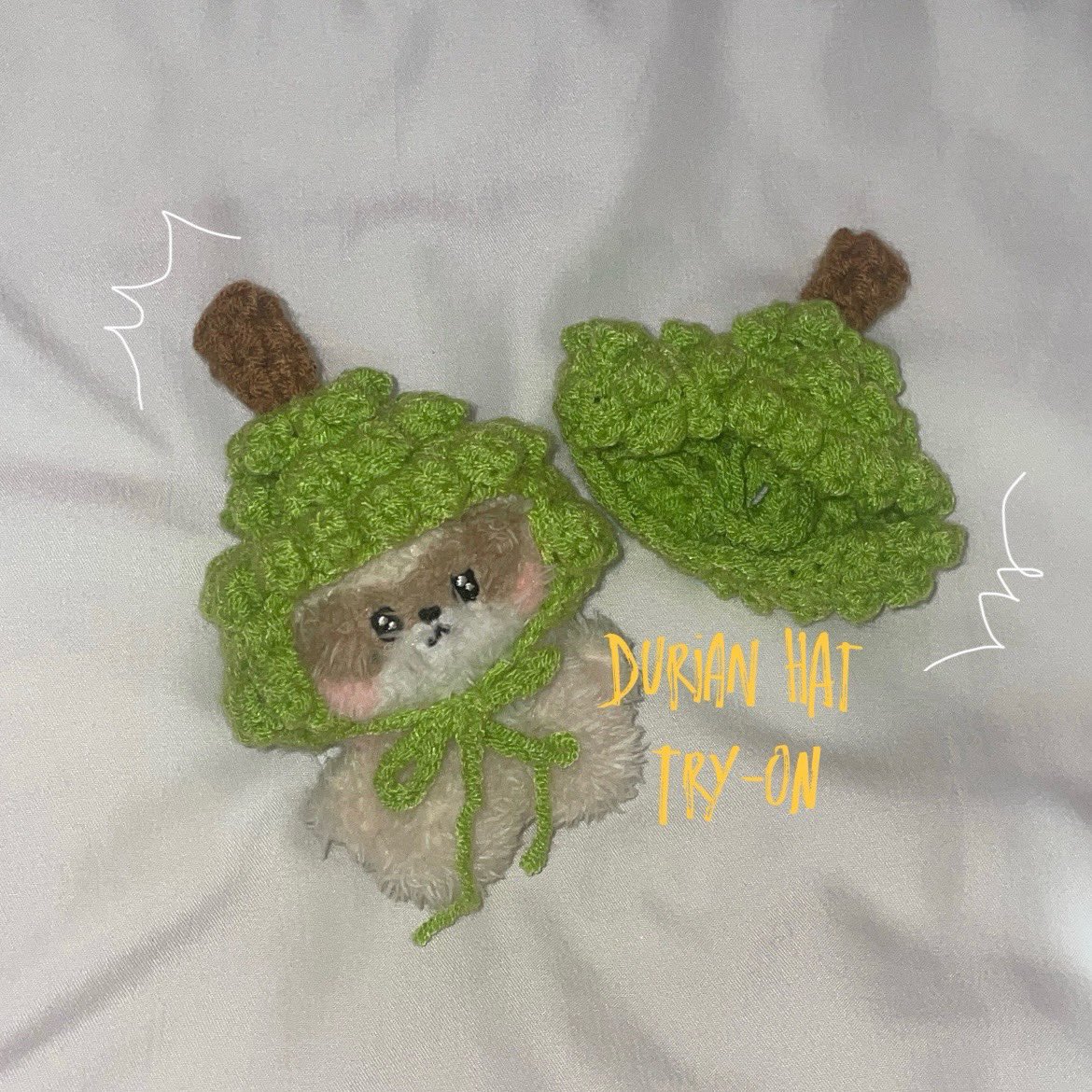 got lil extra crochet readystock and haohao pcs available for meet-up today at #HaoInAmore25

price in picture and dm if interested 🫶🏻