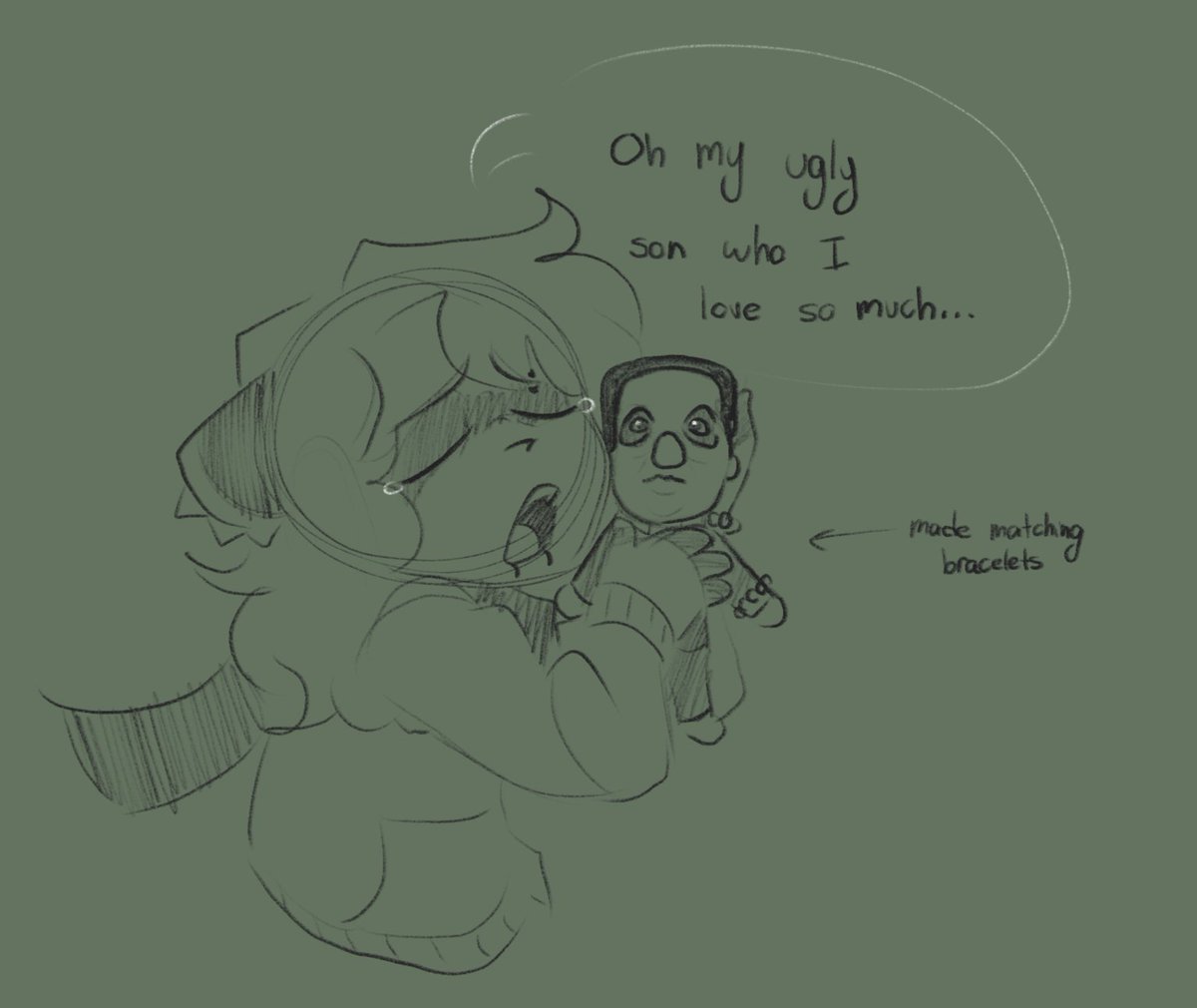 balesdoesart's tweet image. Life since getting a frater plushia has been so so beautiful