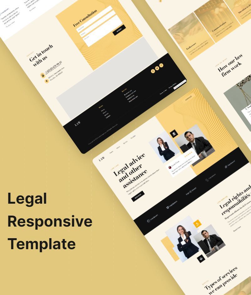 Can AI build a full law firm website in minutes?
Yes, and here’s proof. 👇

⚖️ Meet Legal Ease — built instantly on @CodeDesignAI

🔗 lawfirm-template.codedesign.app
✅ Fast. Clean. Professional.

#LegalTech #AIWebsiteBuilder #NoCode #CodeDesignAI #MadeWithAI #LawFirmWebsite