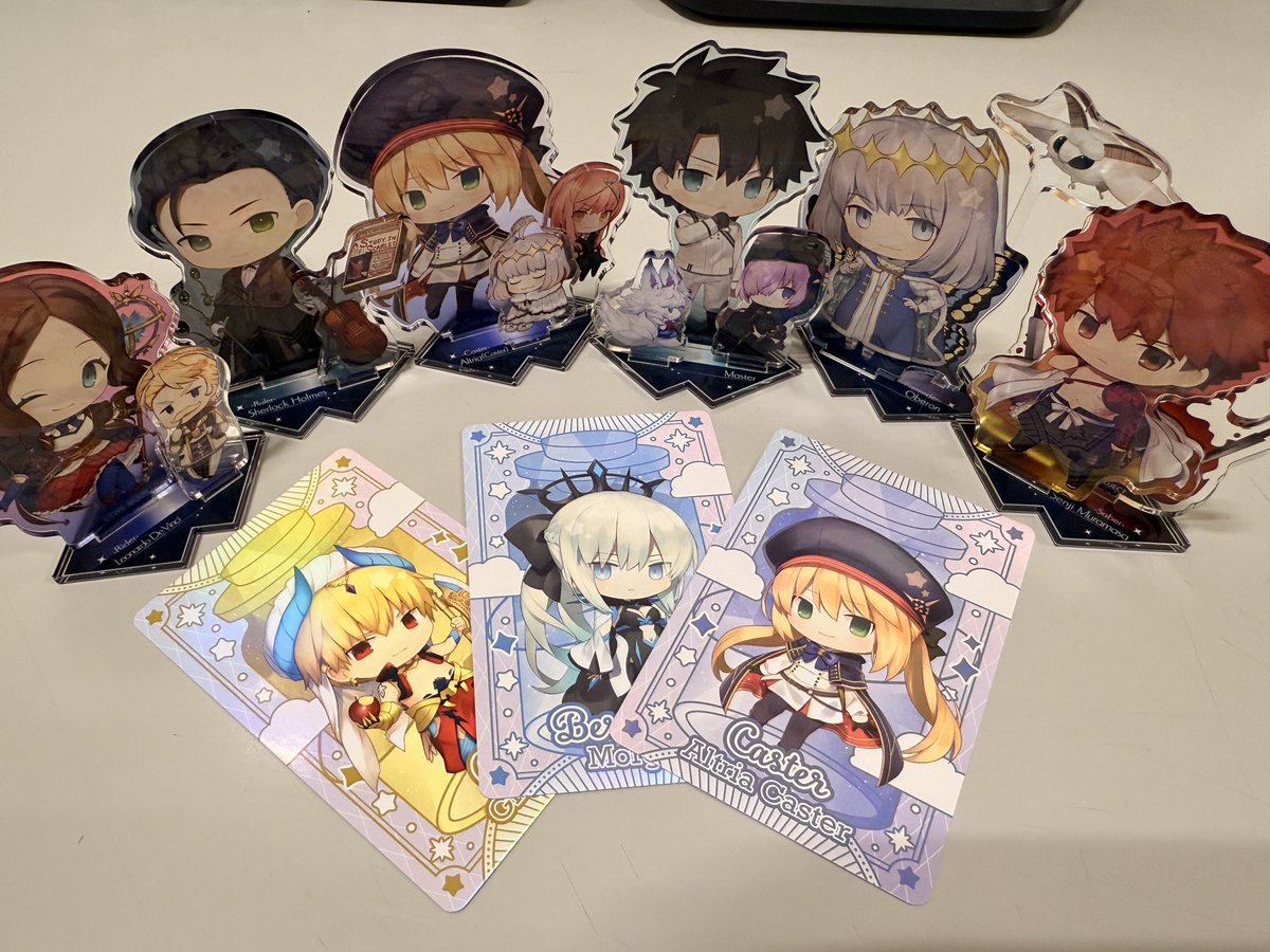 FGO フェス2023等 アクリルスタンド・アクリルマスコットほか セット