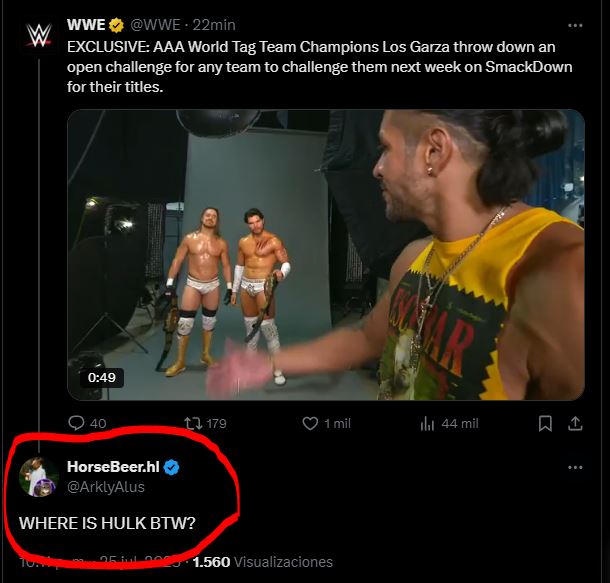 AEWFansLatinoa1's tweet image. This has to be a joke, bro.
What kind of people are fans of this company?
馃槺馃槺馃槺馃ゴ馃ゴ馃ゴ馃槴馃槱