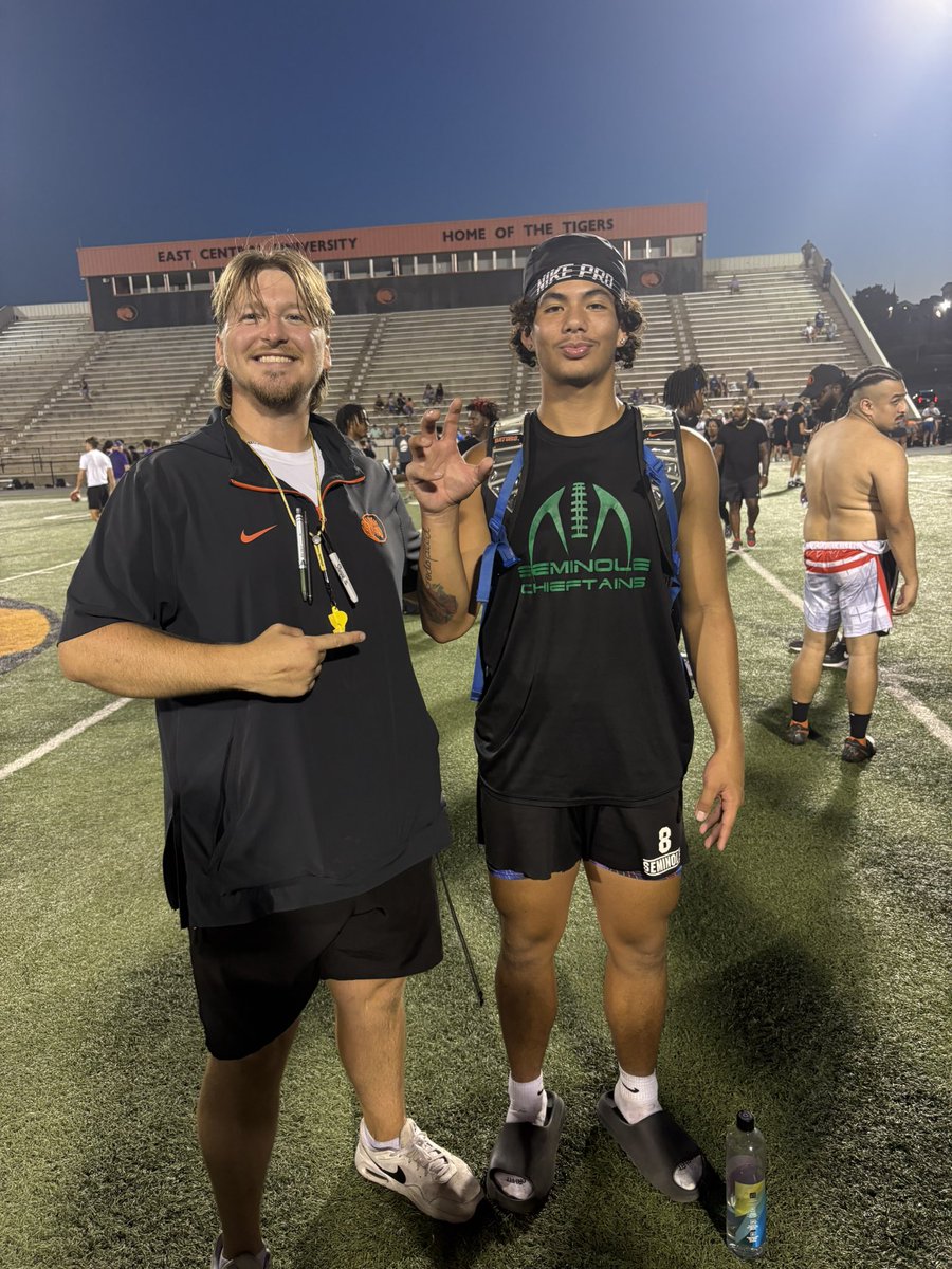 Great camp at ecu <a href="/CoachBVOdom/">Coach Broderic Odom M.Ed.</a> thanks for having me ‼️<a href="/dgarf55/">Donavin Garfield</a>