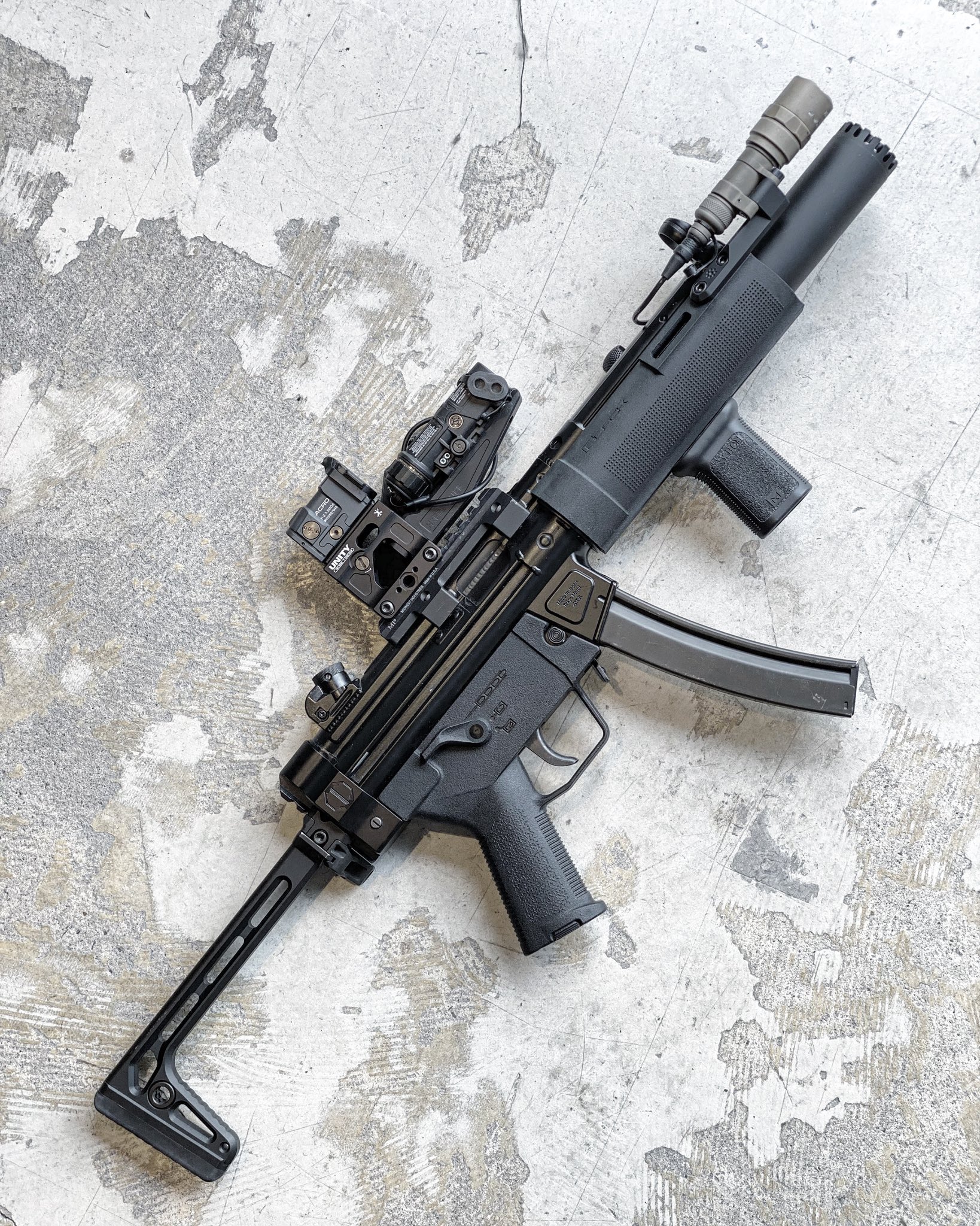 115×M-3D 東京マルイ次世代MP5SD用 BT RBS タイプサプレッサー L.A.ホビーショップ / マルイ次世代MP5SD用 BT RBSタイプ