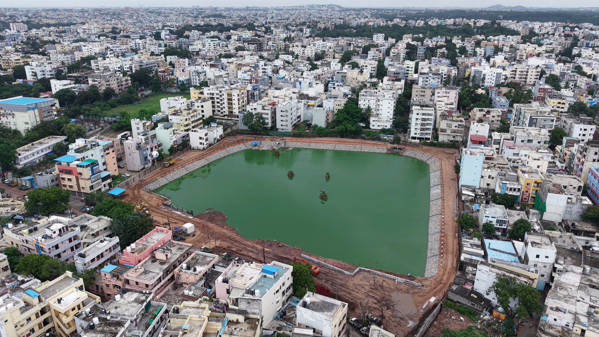 Bathukamma Kunta in Amber Pet