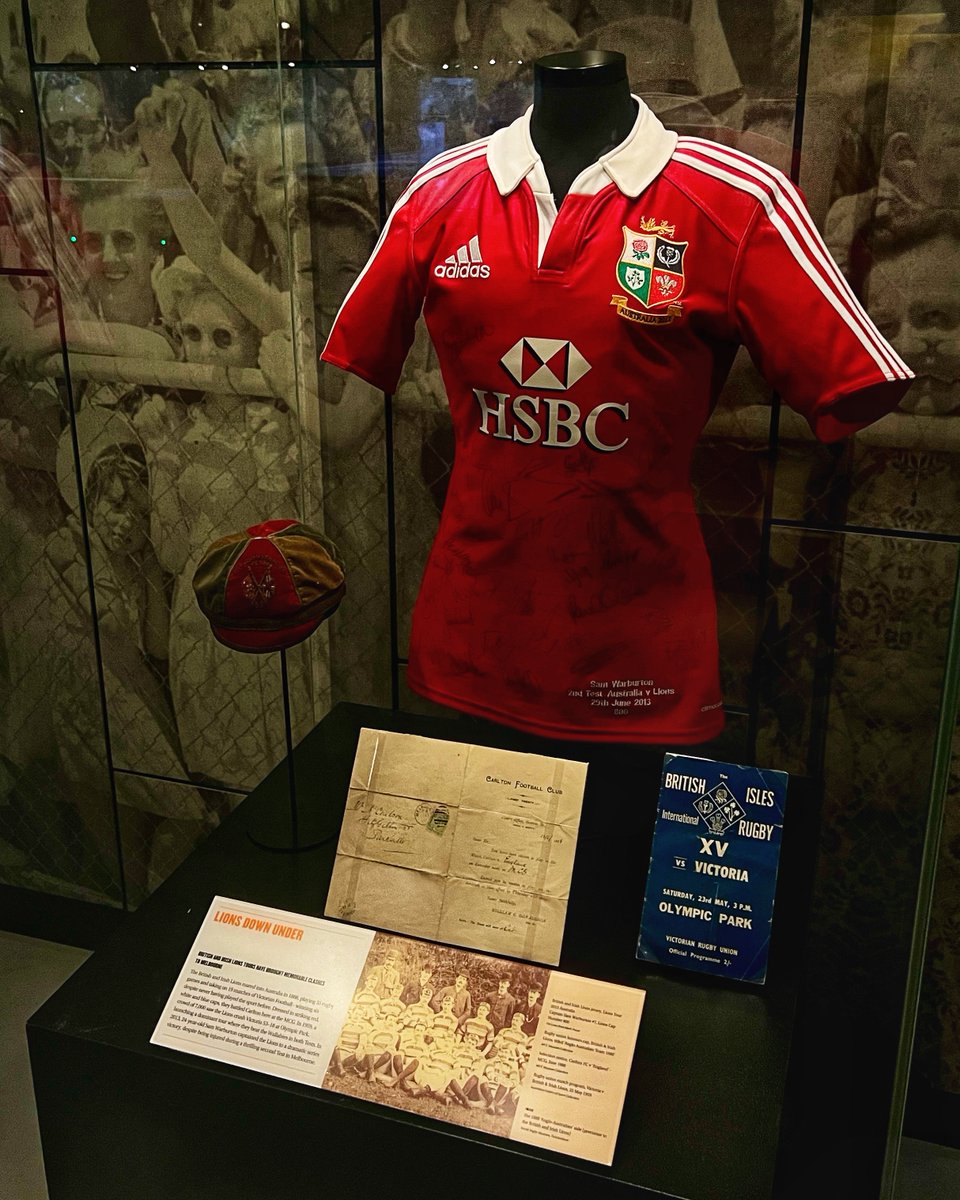 Australian Sports Museum (@ausportsmuseum) on Twitter photo Todayโs the day! ๐ฆ
Tonight <a href="/lionsofficial/">British & Irish Lions</a> take to the hallowed turf for the very first time in history. If youโre heading to the game, stop by for a visit at Gate 3 and receive half price entry with your match ticket.
Book now ๐๏ธ bit.ly/ASM-LionsTour Todayโs the day! ๐ฆ
Tonight <a href="/lionsofficial/">British & Irish Lions</a> take to the hallowed turf for the very first time in history. If youโre heading to the game, stop by for a visit at Gate 3 and receive half price entry with your match ticket.
Book now ๐๏ธ bit.ly/ASM-LionsTour