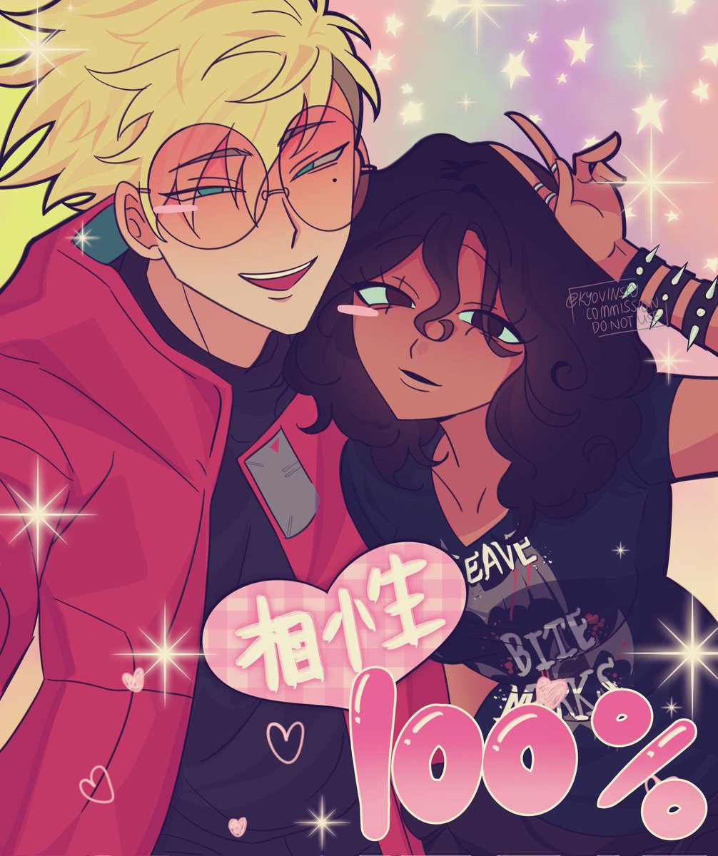 kyovinsky's tweet image. Yumeship commissions i finished yipee 🍾🍾