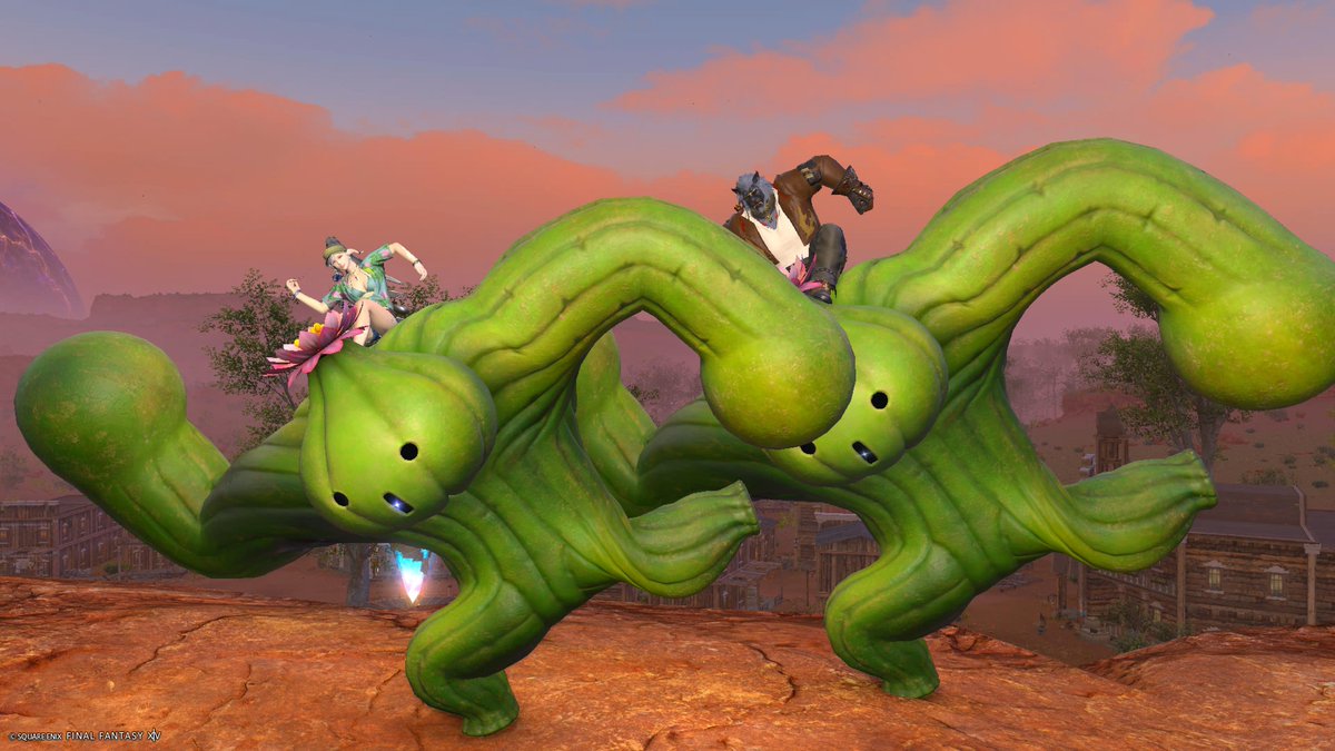 ryu_drago_ff14's tweet image. お金の力でばいーん🌵🦁🌵
手形多少貯めてたけど衝動買いしてしまった
#FF14 #ロスガル #アウラ
