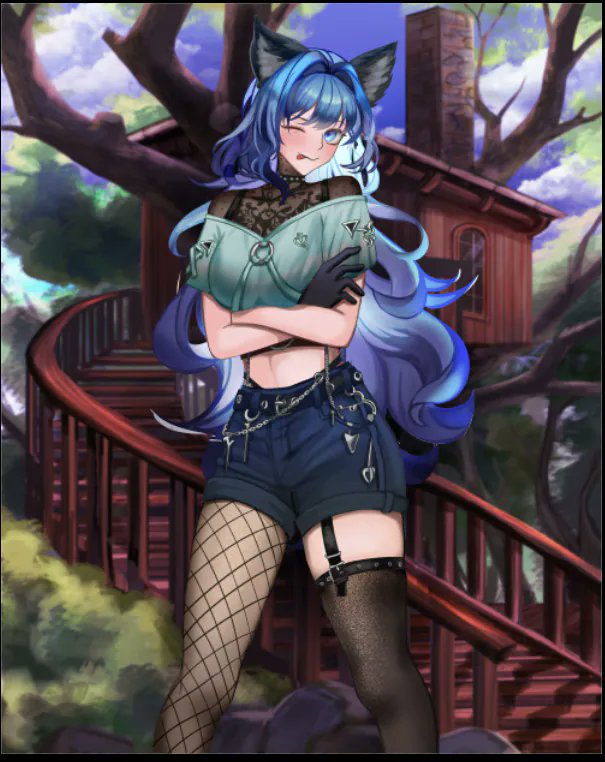Lizzy0160's tweet photo. Thank you so much @sapphren for the amazing art I absolutely love it ✨🩵✨🩵✨🩵 https://t.co/DbKVKD3nIM