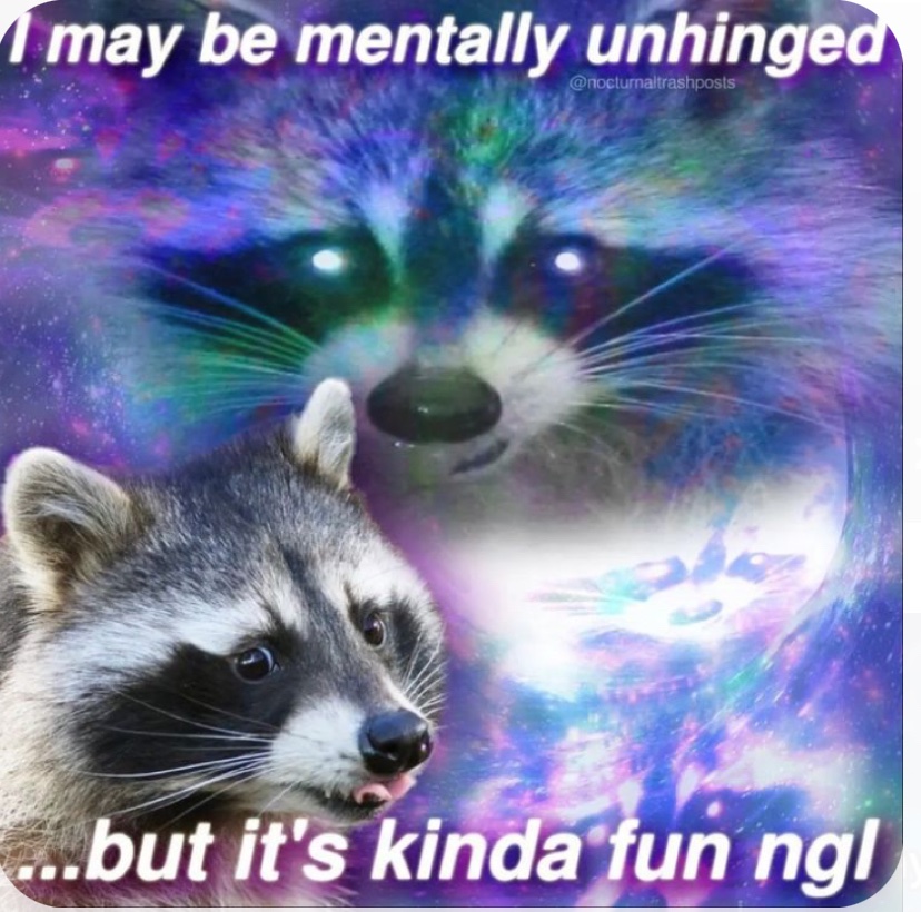 MJPiazza2's tweet image. My favorite niche flavors of humor are 1) blurry animals having existential crises and 2) pictures of historical events or medieval manuscripts being turned into memes