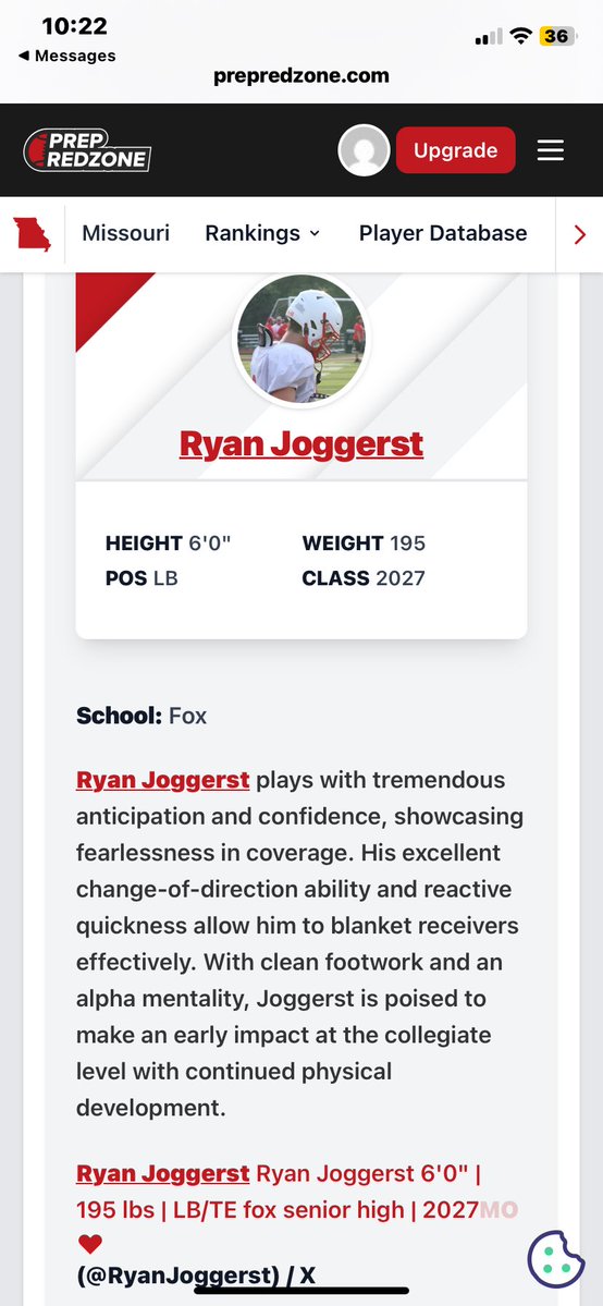 RyanJoggerst's tweet image. thank you @PrepRedzoneMO !!!, @fox_warrior