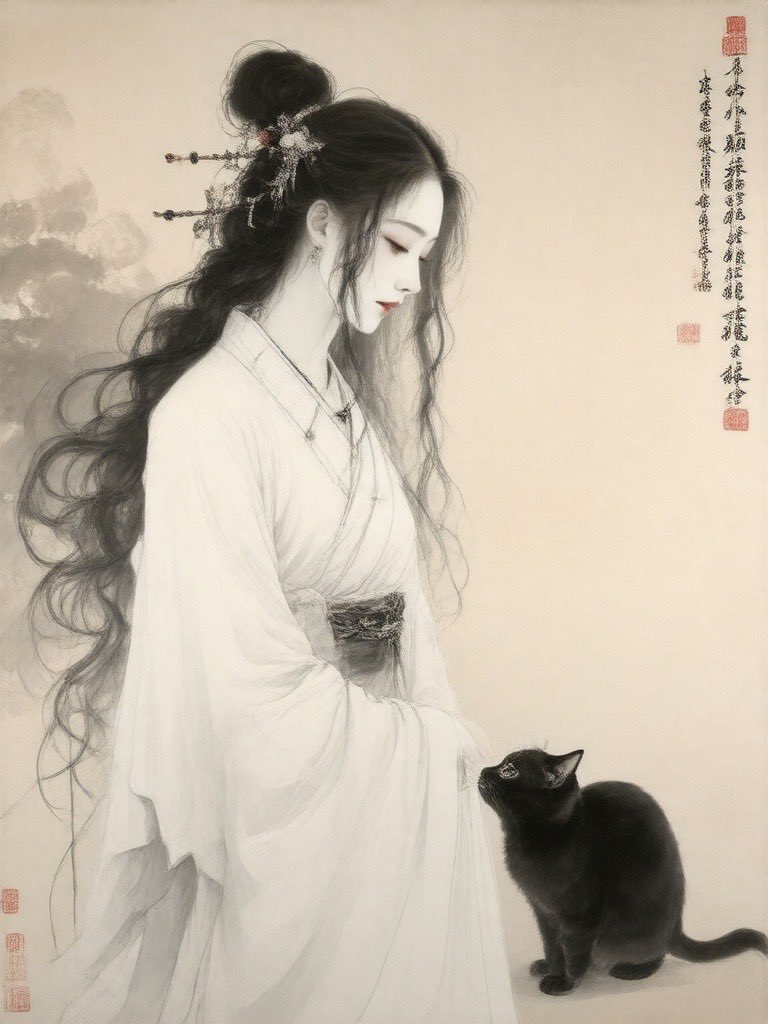 kurotorahime's tweet image. #幽霊の日

猫さんビビってる😹

 #TryArt