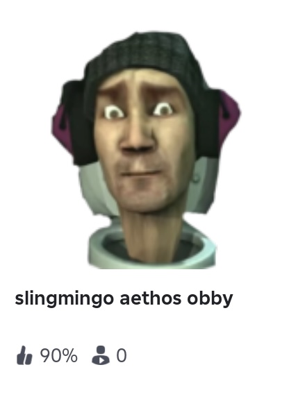 Sunkdev1's tweet image. Who wants to play slingmingo aethos obby with me