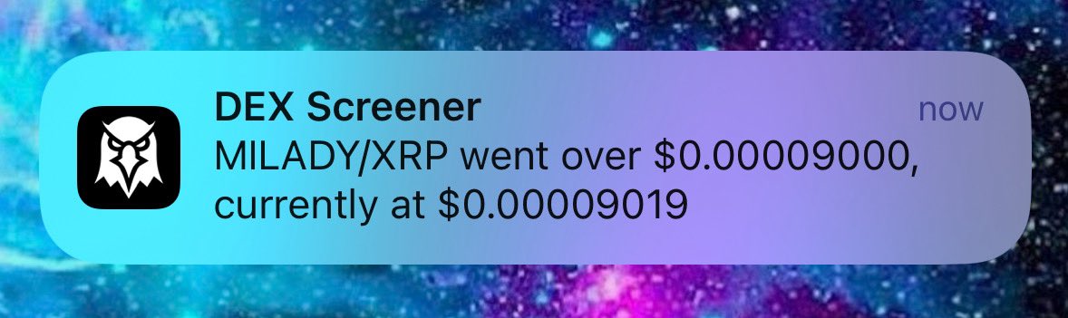 MantisXRP589's tweet image. sometimes @dexscreener reminds me that $MILADY is gud tek