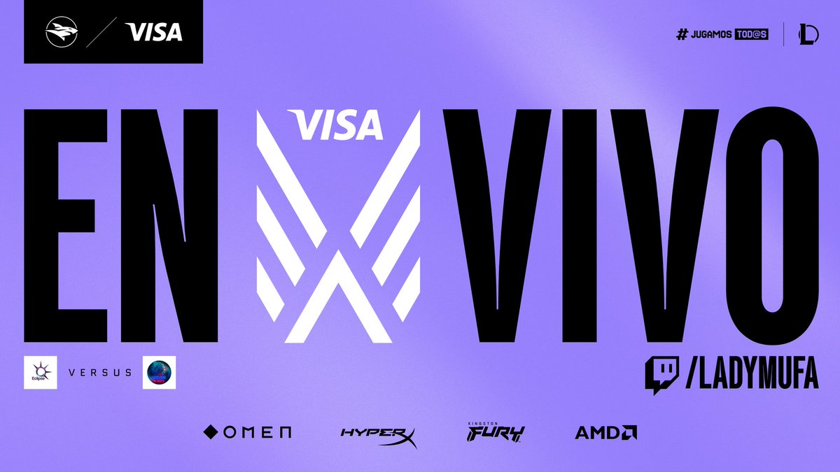 VISA Valkyria | #VVK💜 (@ligavalkyria) on Twitter photo Ya comienza la final de la primera clasificatoria de LAN!
Eclipse vs <a href="/NeonVibesEsport/">Neon Vibes</a> ⚔️
🎙️ <a href="/sosocaster/">Sofia'SOSO'Galindo #LTA #MSI2025</a> y <a href="/Lenorune/">✨ Lenoяe |🎙️#VCLLATAM #VCTGameChangers 💟</a>
➡️ Twitch.tv/ladymufa
L@s esperamos!!! 💕 Ya comienza la final de la primera clasificatoria de LAN!
Eclipse vs <a href="/NeonVibesEsport/">Neon Vibes</a> ⚔️
🎙️ <a href="/sosocaster/">Sofia'SOSO'Galindo #LTA #MSI2025</a> y <a href="/Lenorune/">✨ Lenoяe |🎙️#VCLLATAM #VCTGameChangers 💟</a>
➡️ Twitch.tv/ladymufa
L@s esperamos!!! 💕