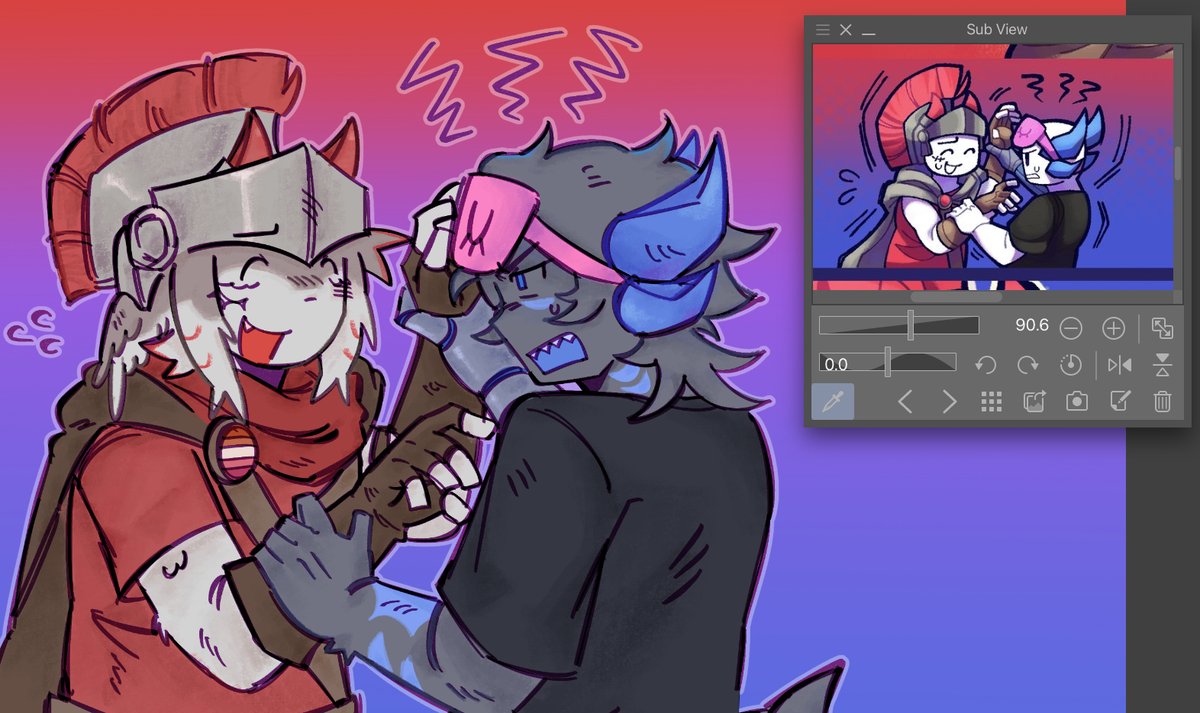 Ku0_ku's tweet image. Swocket bc I liked the pose in this pannel 
#phighting #phightingart