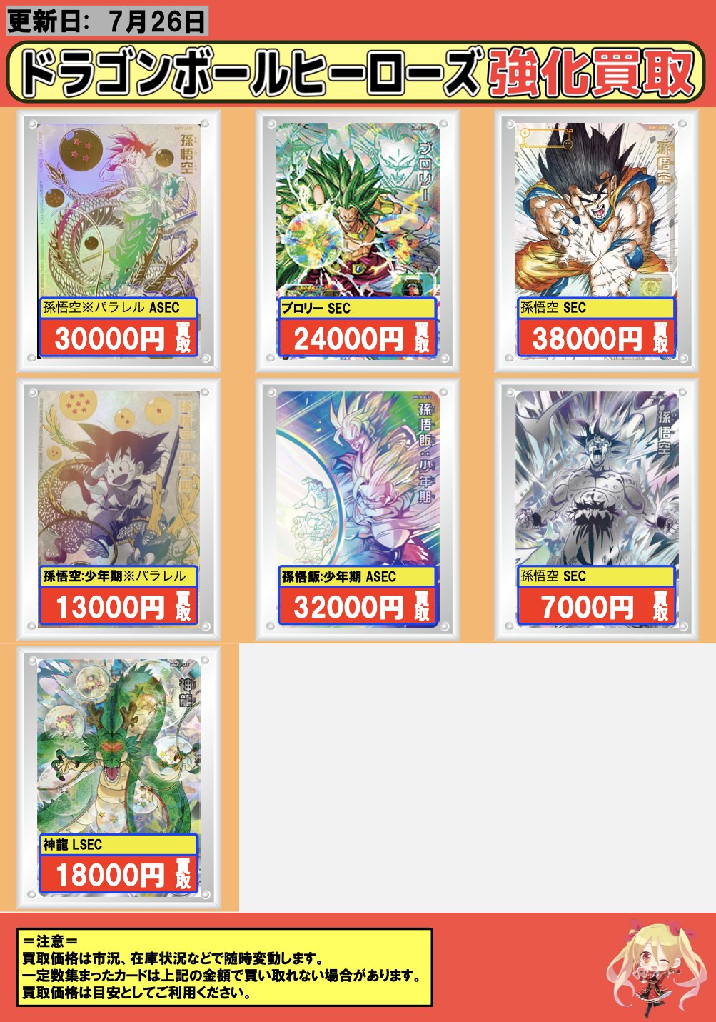 ドラゴンボールヒーローズ神龍、パラバイ孫悟空少年期まとめ売り！ ⭐️①スーパードラゴンボールヒーローズ 孫悟空：少年期 UGM5