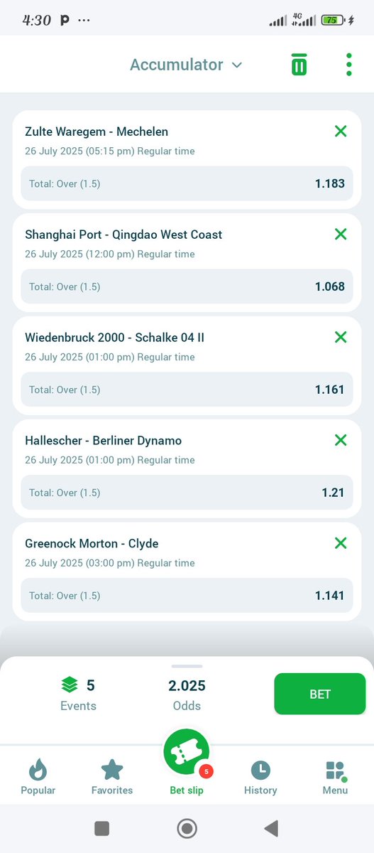 Ezegemperor1's tweet image. RK625F
2odd stake what you can afford to lose gudluck 💙