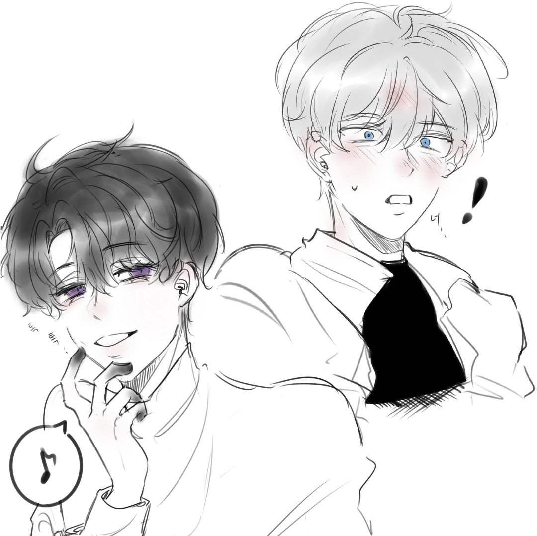 xiin_D's tweet image. 오랜만에 조살낙서 쓱쓱..