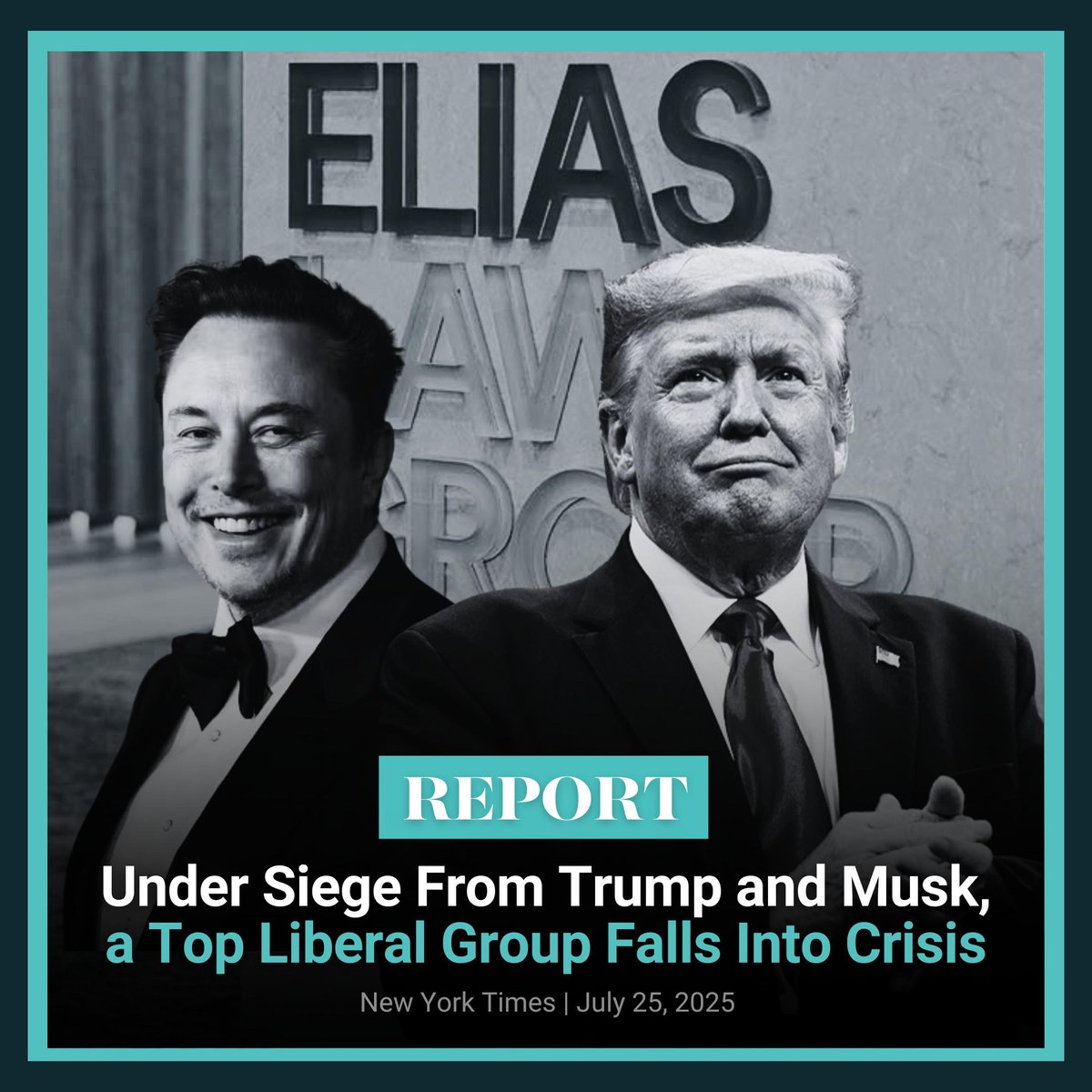 Media Matters took on Trump and Musk, racking up $4M in legal fees with Marc Elias’s firm.

Now they’re trying to bail, and Elias' team is pushing back.

Is the Left’s dark money machine cracking?

➡️ nytimes.com/2025/07/25/us/…