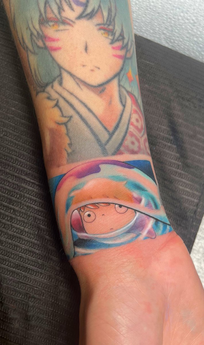 oxillery's tweet image. ponyo tattoo @heytherejenny