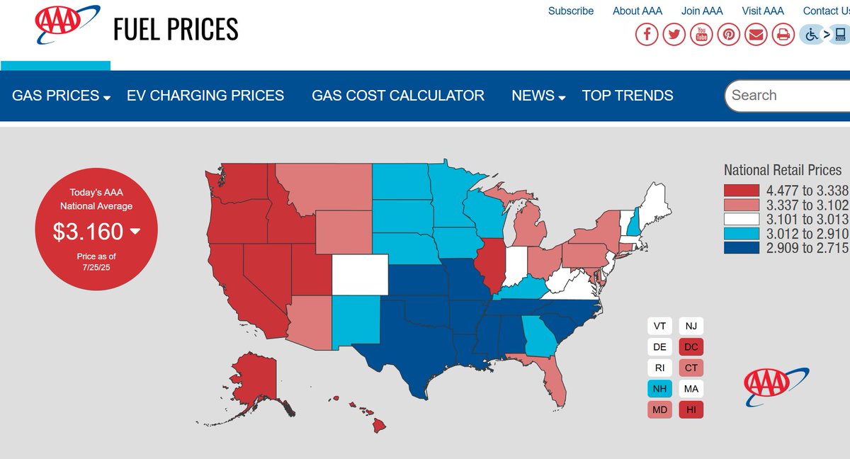 🌊Retrievals🐾resists🌊 🇵🇷 (@retrievals1) on Twitter photo <a href="/Matthewtravis08/">Travis Matthew</a> Nowhere ... $2.70 is lowest in the country <a href="/Matthewtravis08/">Travis Matthew</a> Nowhere ... $2.70 is lowest in the country