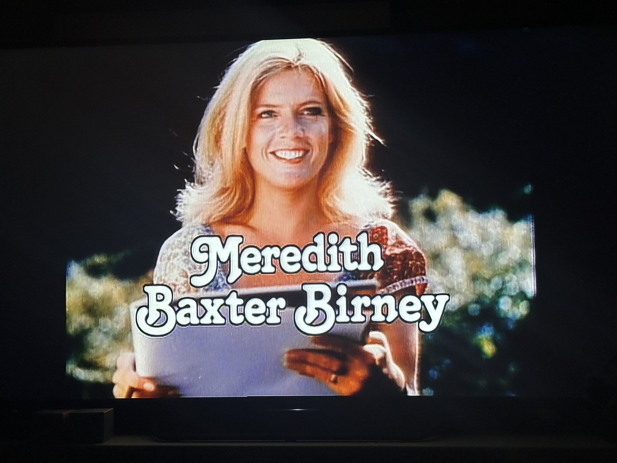 AkaWhacked's tweet image. I’m the Meredith Baxter Birney of real life. I think I’m more important than I really am.
