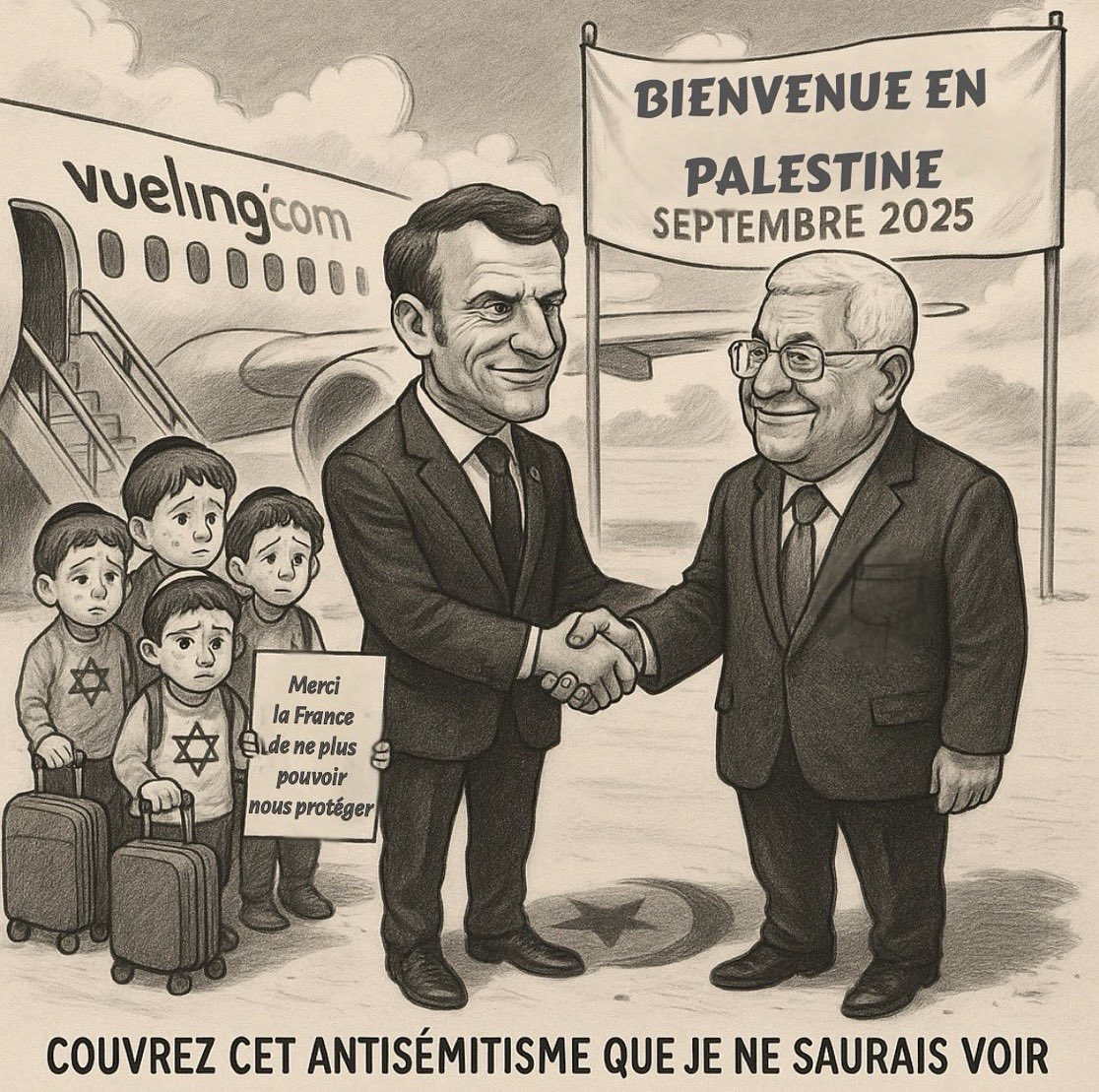 Macron, ou la faillite morale en série :
– Il n’a pas participé à la marche contre l’antisémitisme, comme Mélenchon.
– Il a accueilli en grande pompe le financier des Frères musulmans et du Hamas, tout en prétendant lutter contre l’entrisme islamiste.
– Il a qualifié Israël de