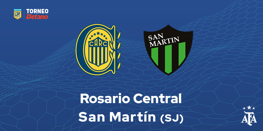 afa's tweet image. 🏆 #TorneoBetano
🗓 Fecha 3
⚽ @RosarioCentral - @CASanMartinSJ
⏱ 16:45
🧑⚖️ Ariel Penel