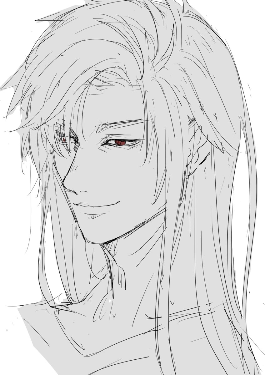 ayame_scri's tweet image. 私は圧倒的に短髪のほうが好きだけど・・あれね。。ホムラさ・・長髪のほうが漢らしさが上がらない？不思議・・短髪のほうがかわいさがあるよね。
兄さんがあんまり想像できないんだよなぁ。
ボスは前髪そのままにトップのほう少しワサワサさせて下はサラっと・・？どんなだろう・・楽しみ