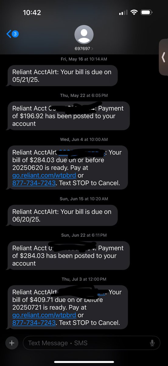 SketchDanger (@sketchdanger) on Twitter photo America has opened up drilling under President Trump. He has done many things to end the energy crisis. He has been in office since January and the electric company <a href="/reliantenergy/">reliantenergy</a> is doing this to their customers.
May - $196
June - $284
July - $409
They use smart meters to America has opened up drilling under President Trump. He has done many things to end the energy crisis. He has been in office since January and the electric company <a href="/reliantenergy/">reliantenergy</a> is doing this to their customers.
May - $196
June - $284
July - $409
They use smart meters to