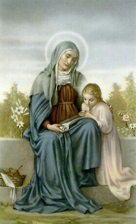 Sant'Anna con la Piccola Maria 🥀