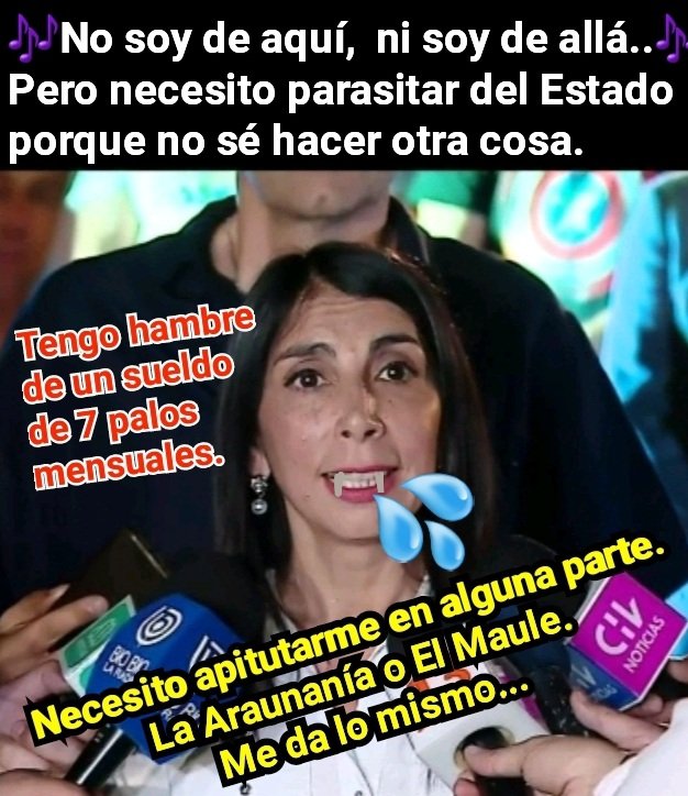 Incorru47125032's tweet image. Alerta Roja !
Igual q un lobo tras su presa, Carla Rubilar anda a la caza de un cargo público bien pagado. Atacó en Puente Alto pero los vecinos le dieron una PLR q la dejó aullando de dolor.
Ahora acecha en La Araunanía 😱
Tranquen puertas y cierren ventanas pq está hambrienta..