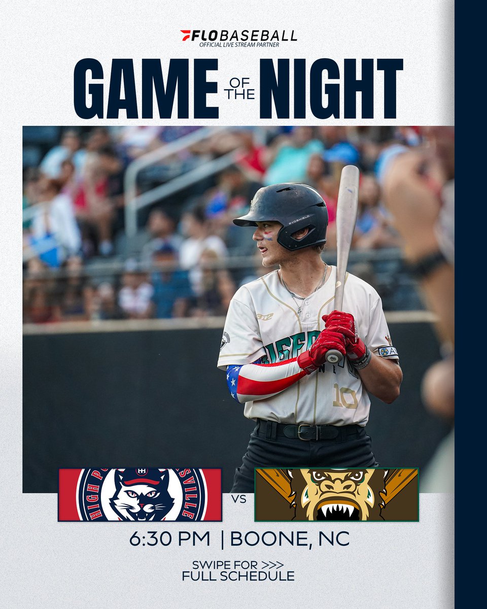 CPLBaseball's tweet image. Some Saturday night baseball action for y'all:
The @HTHiToms are headed to the @BBigfoots tonight at 6:30 on @FloCollegeBSB
#TheFutureIsNow