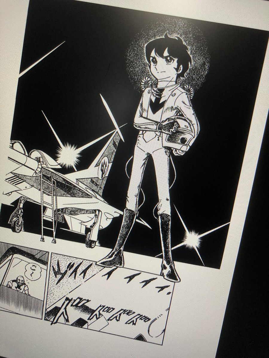 hayasemasato's tweet image. この裏写りや滲み、煽り文句などのある印刷物から、ヨゴレ削除やベタ増しなどして補正するレタッチ作業を担当させていただきました。聖悠紀先生の「宇宙戦艦ヤマト」単行本、7月28日の発売です。どうぞ宜しくお願いします!