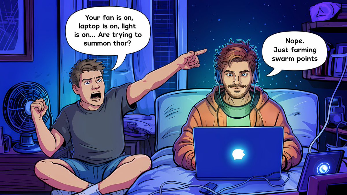 neurolov's tweet image. GM to all the legends whose roommates think they’re summoning Thor…
swarm.neurolov.ai
#neurolov #neuroswarm #WEB3