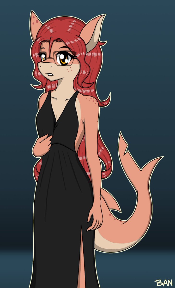 Happy Shark Week 2025! 🦈Celia got dressed up for the occasion 🦈
