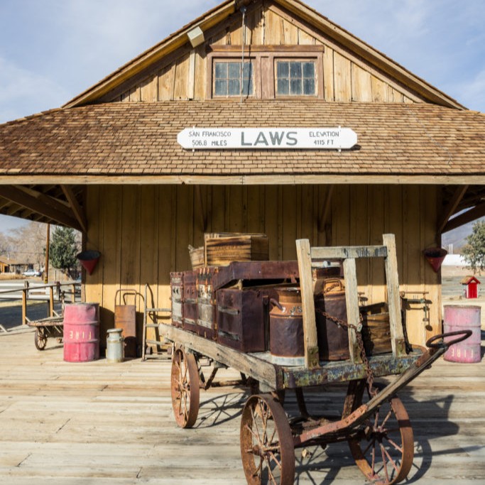 You may think of the Laws Railroad Museum as railroad history... but across it's 11-acre property, there's a lot to uncover. Do you know the two-headed lamb? 🐑 😳

👇 So much more than trains...
 californiahighsierra.com/trips/weird-th…