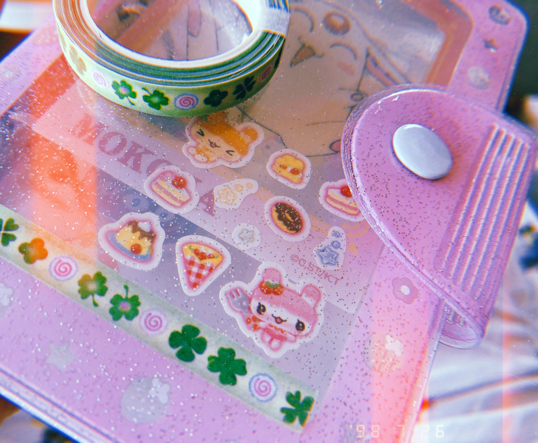 MERING メリング デニム シール帳