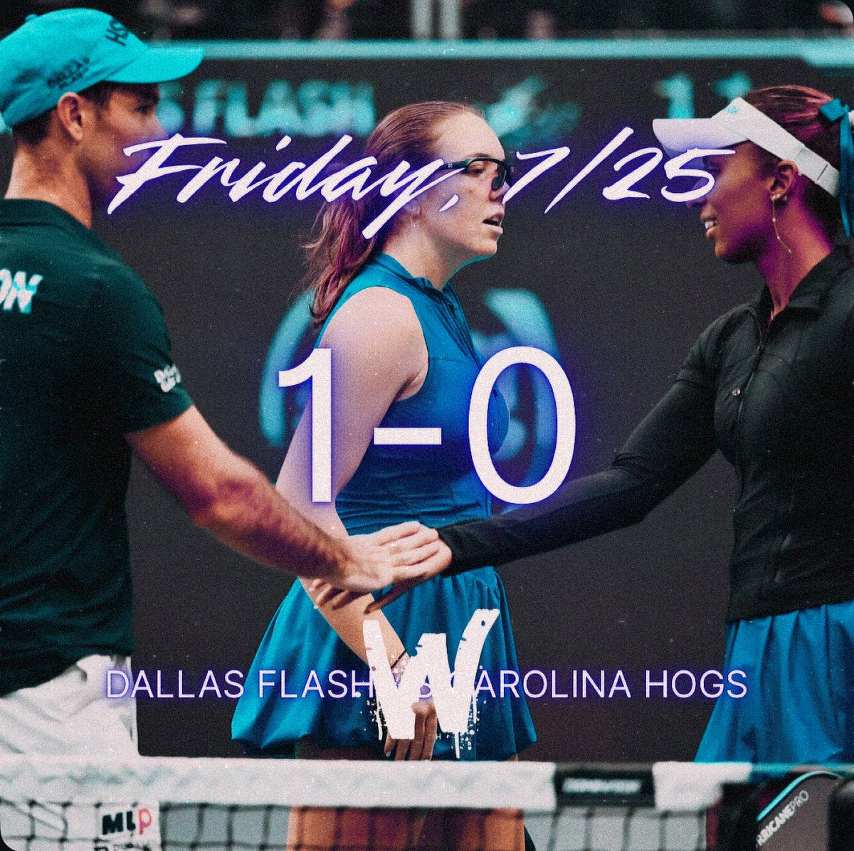 DallasFlashPB's tweet image. Day 2 ✅
Ggs Hogs
The Flash Mob was absolutely insane today! An incredible showing start to finish. Thanks for rocking the blue! Stay tuned for tomorrow morning- the Flash Mob is getting their own post!
We’re back tomorrow with 2 matches. Let’s have a good Saturday 😏