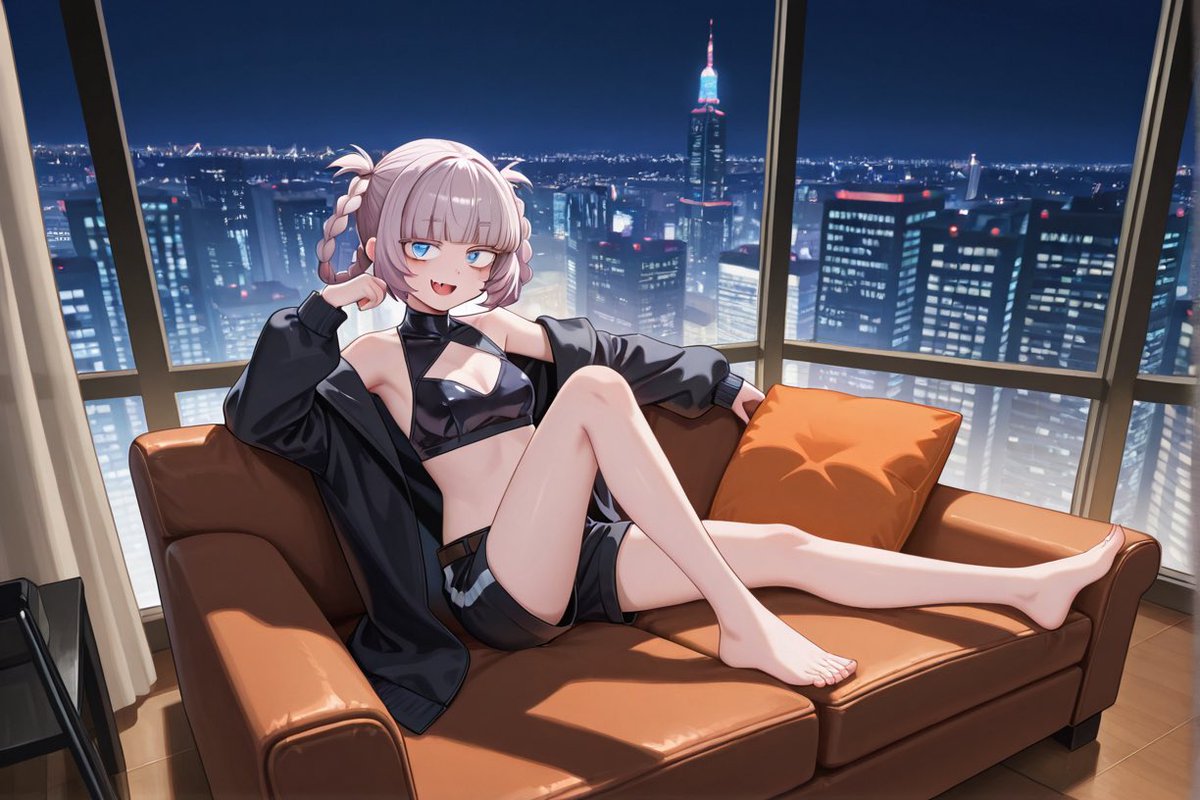 icchy_ai's tweet image. 『よふかしのうた』2期を見始めました😊
やっぱりナズナちゃん可愛い"(∩&gt;ω&lt;∩)"
#AIイラスト
#七草ナズナ
#よふかしのうた2期
#pixai